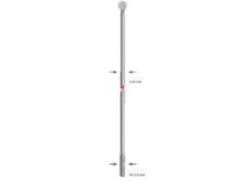 Alpina Spaak Zink 13-252 zonder nippel zilver (144st)