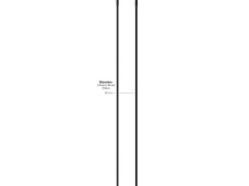 Radios Sapim 14-256L Race de acero inoxidable negro sin boquilla (100 unidades)