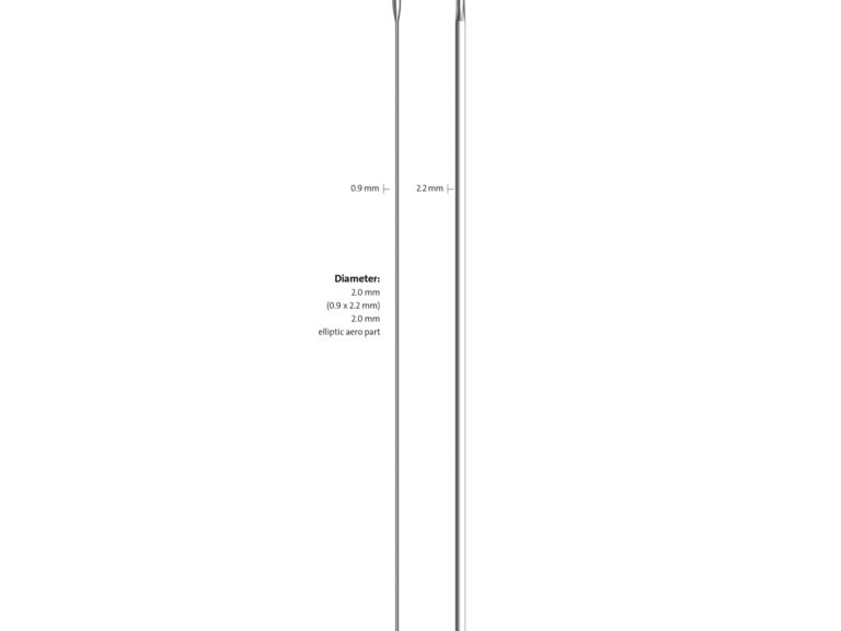 Sapim spaak 14-252 CX-Ray plat zilver zonder nippel (100st)