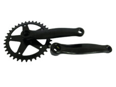 Crankstel 36T 152mm zwart 24"