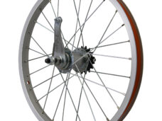 BFN achterwiel 18" remnaaf zilver