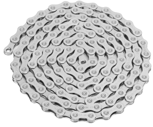 Fietsketting 12 speed Edge CHN-006 met 116 schakels - zilver - Afbeelding 2