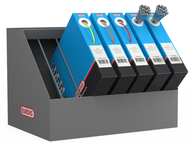 Kabeldisplay Elvedes Boxer Basic 6003 ø4,2 mm - zwart/zilver