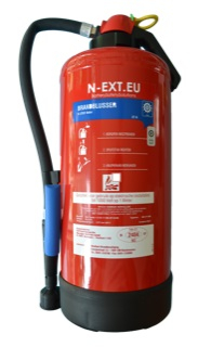 N-EXT brandblussers voor lithium batterij branden (9 liter)