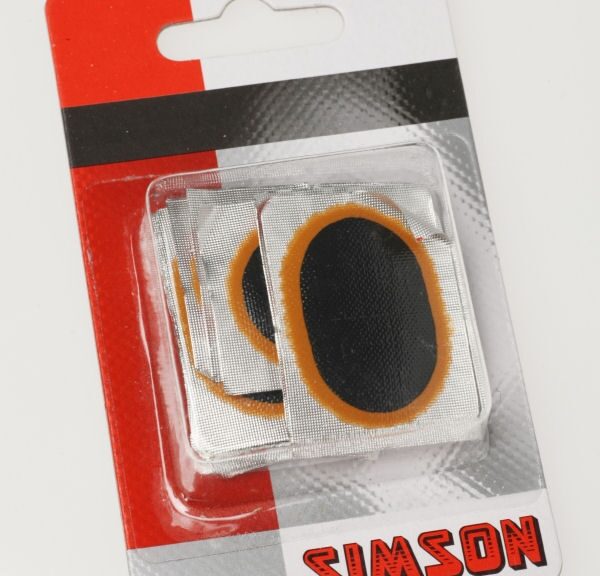 Simson Binnenbandpleisters Ovaal 22 tm 35mm (8 stuks)