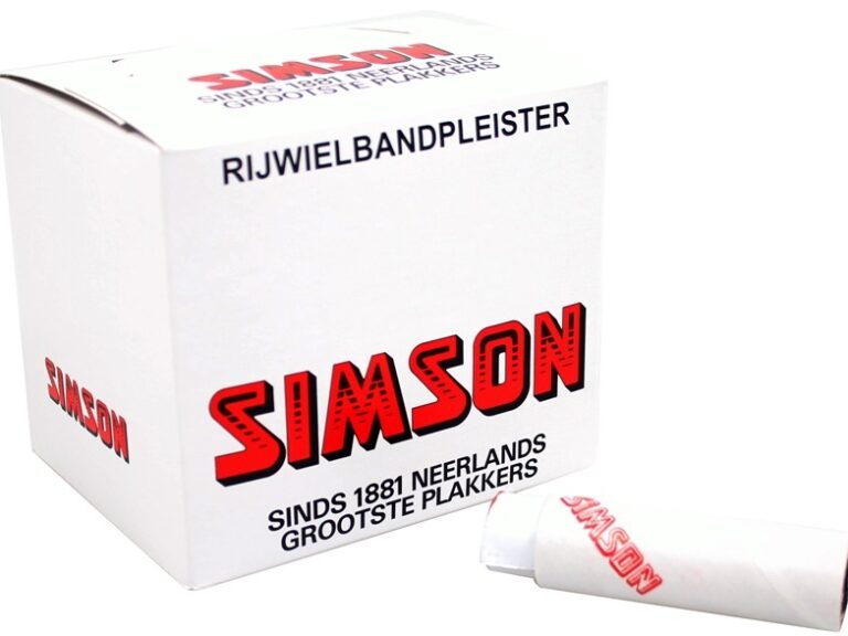 Simson Bandreparatie pleister Rol 7*20cm  (25 stuks)