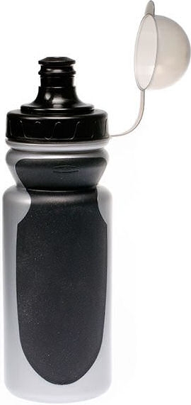 Bidon Simson Grip 550ml met afneembare stofkap -  zwart/grijs