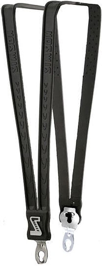 Snelbinder Duo Simson rubber met 2 binders - zwart - Afbeelding 2