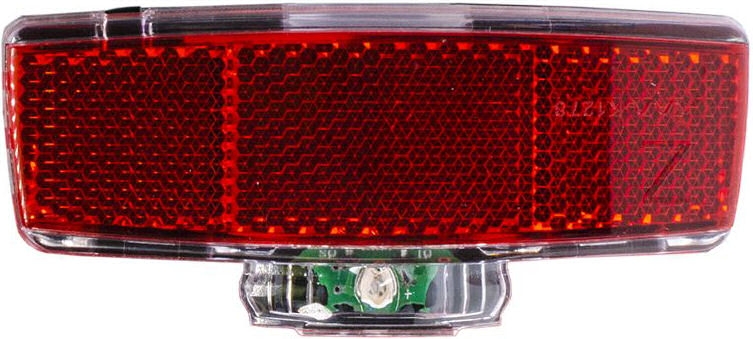 Batterij bagagedrager achterlicht Simson Block 1 LED - On/Off