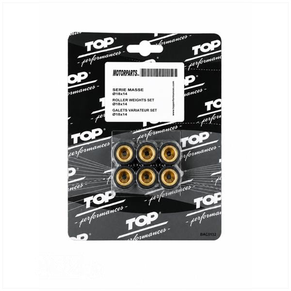 Rollenset (6) 18x13.8 12.0gr TP - Top Performances