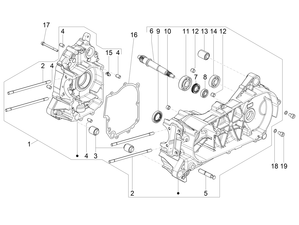 Vespa VXL 125 4T 3V 2018-2019 — Carter