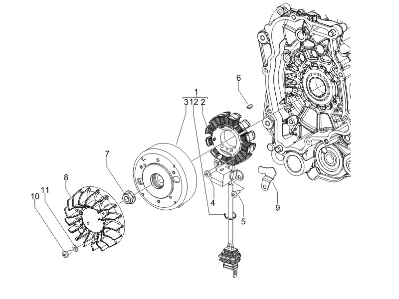 Vespa Primavera 50 2T no ABS E2 E3 2013-2017 EMEA APAC — Dynamo