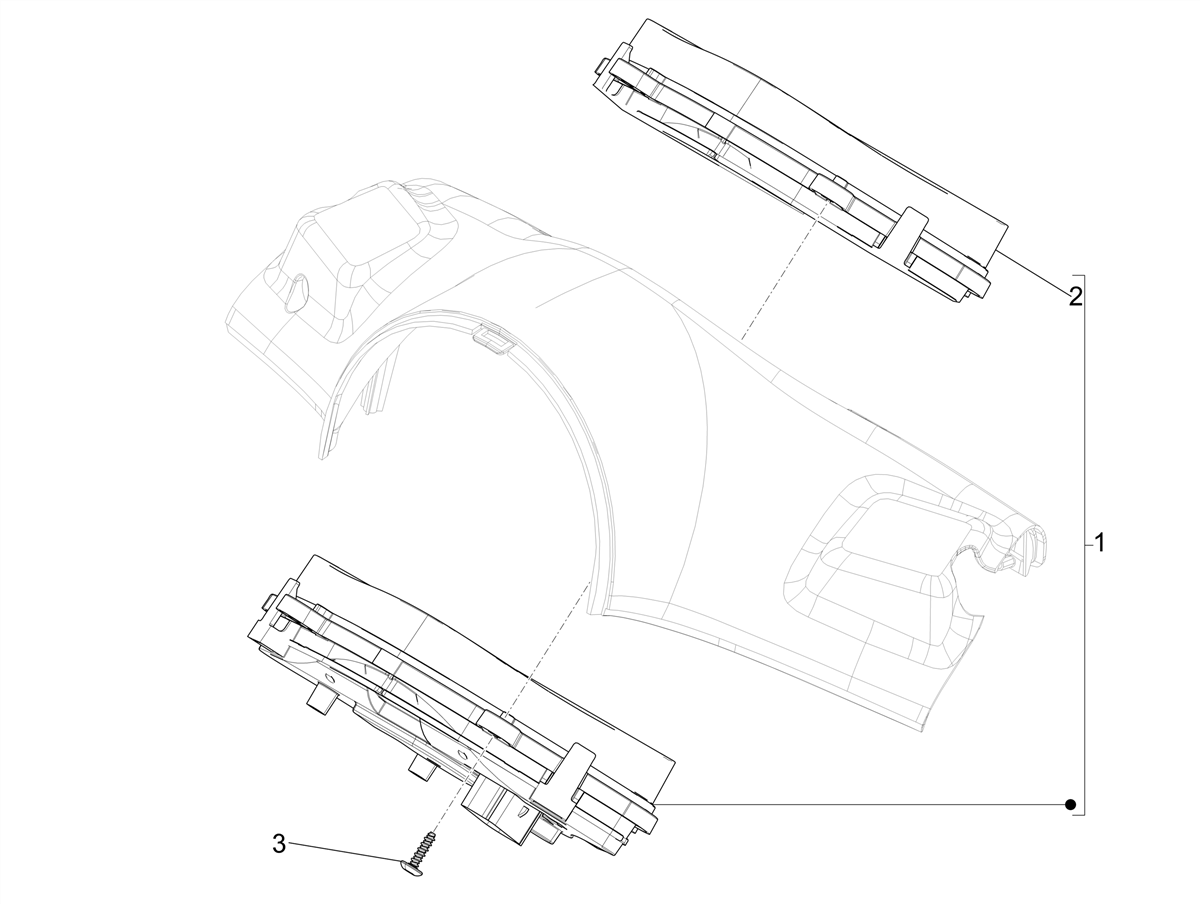 Vespa Primavera 150 E5 2023 APAC — Cockpit imstrumenten