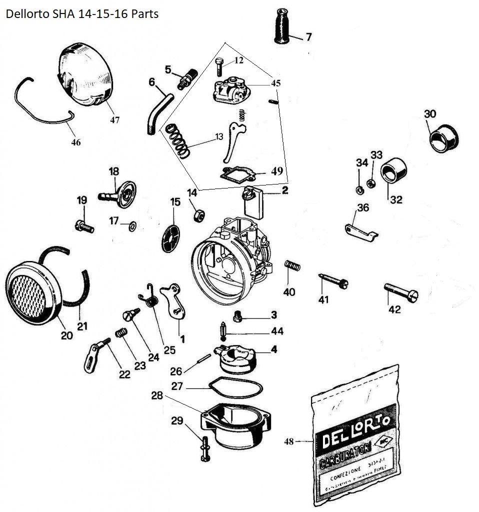 SHA 14-15-16 parts
