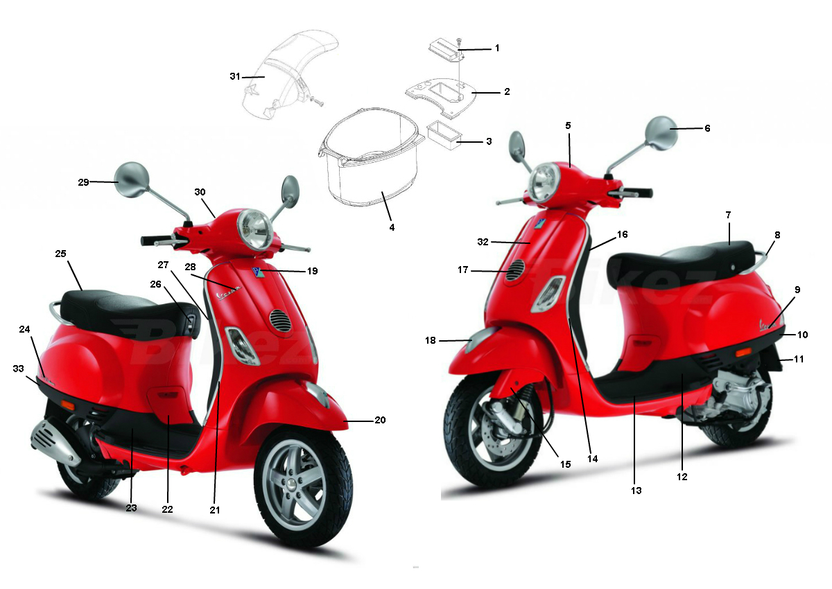 Vespa Lx