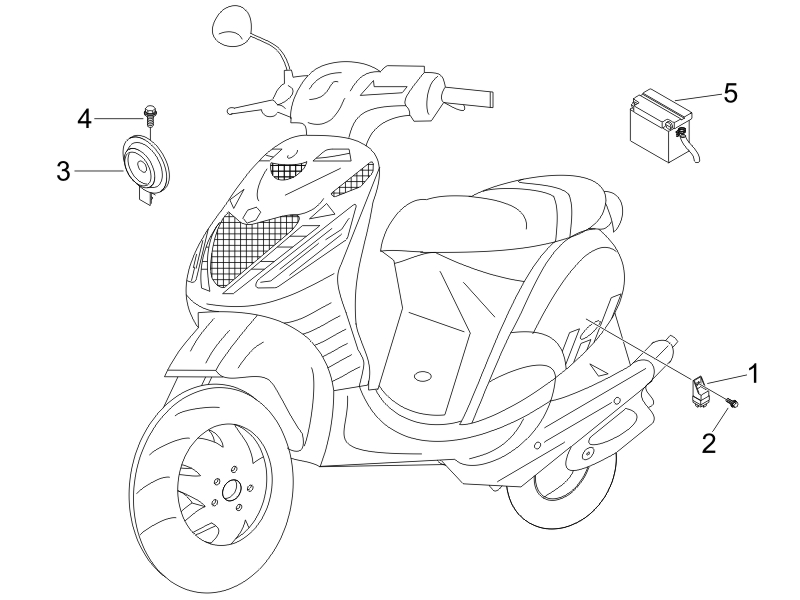 Zip 50 SP no ABS E2 2006-2013 EMEA — Accu - Claxon