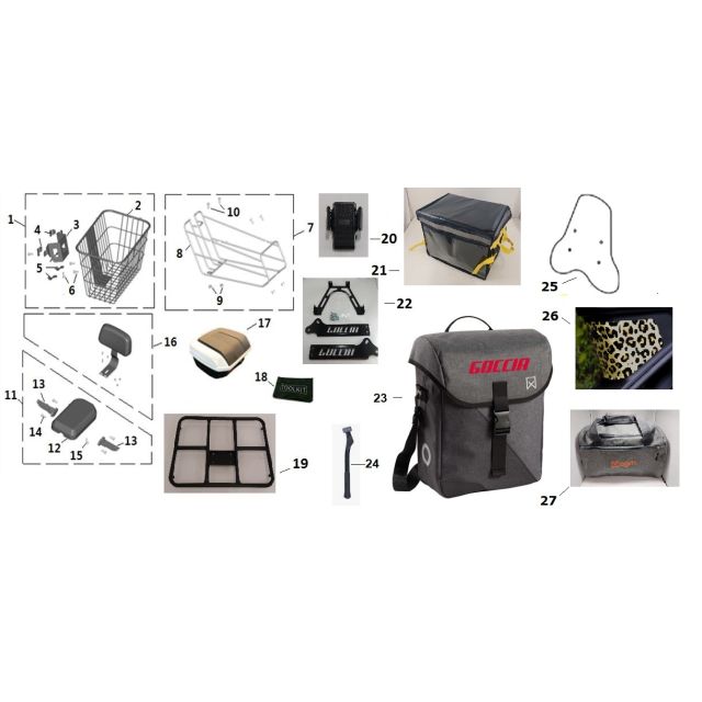 GEV1000 — Accessoires