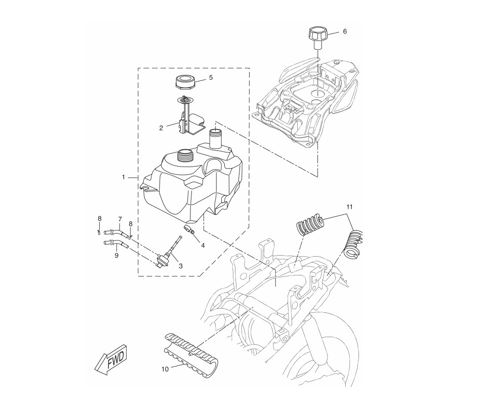 Benzine Tank