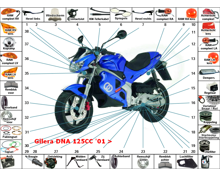 Dna 125Cc ´01 >