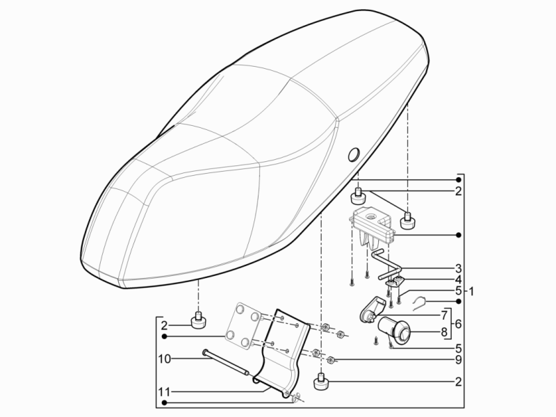 Typhoon 50 2T E3 2011 EMEA — Zitbankje