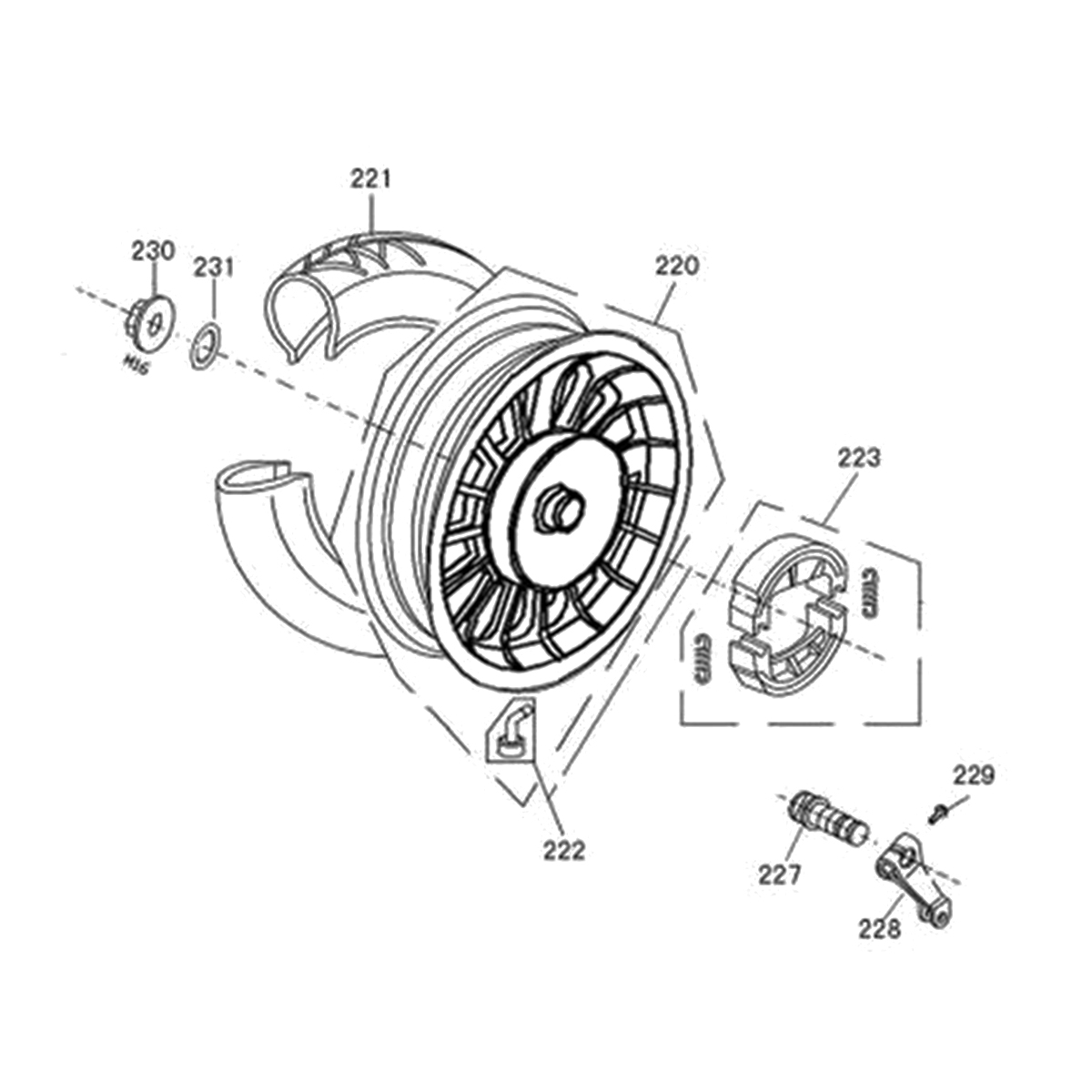 Achterwiel 2/2