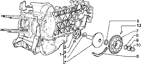 Zip 125 4T — Antriebshalbriemenscheibe