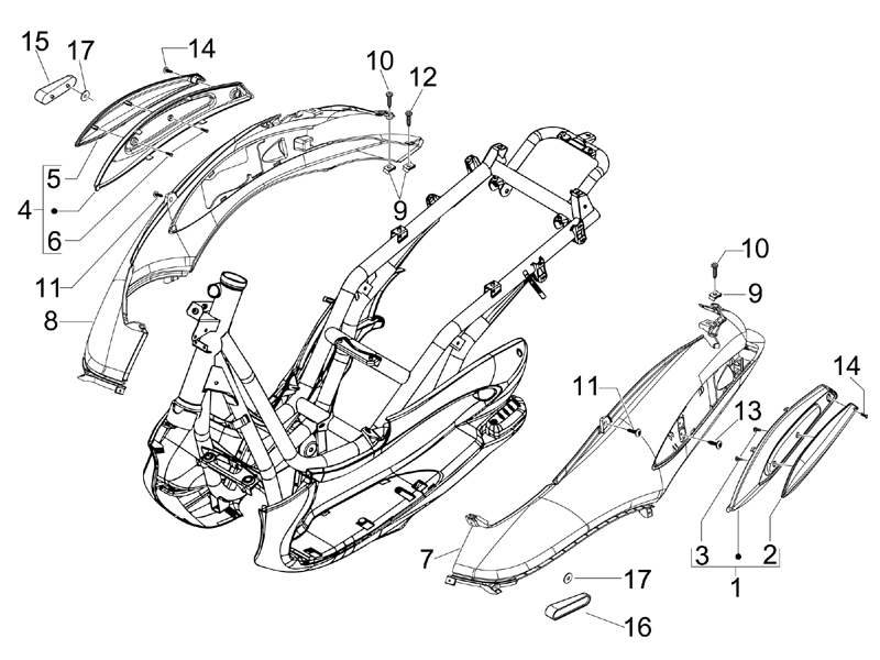 Bv 500 2008 NAFTA — Zijafdekking - spoiler