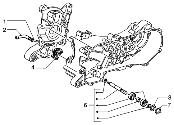 Piaggio Nrg MC3 DD — Waterpomp