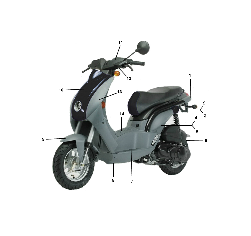 Ludix one 10''duo seat