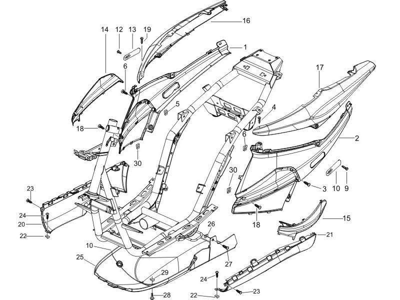 Nrg Power DD 2005 EMEA — Zijafdekking - spoiler