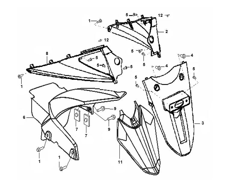 Fs.Achterspatbord
