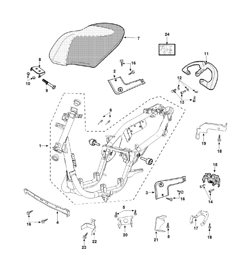 Frame - Buddyseat
