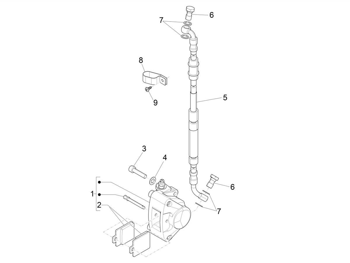 Zip 50 4T no ABS E4 2018-2020 EMEA — Remvoor - Remklauwen