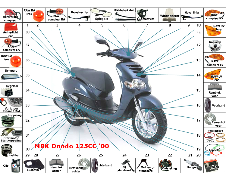 Doodo 125CC '00