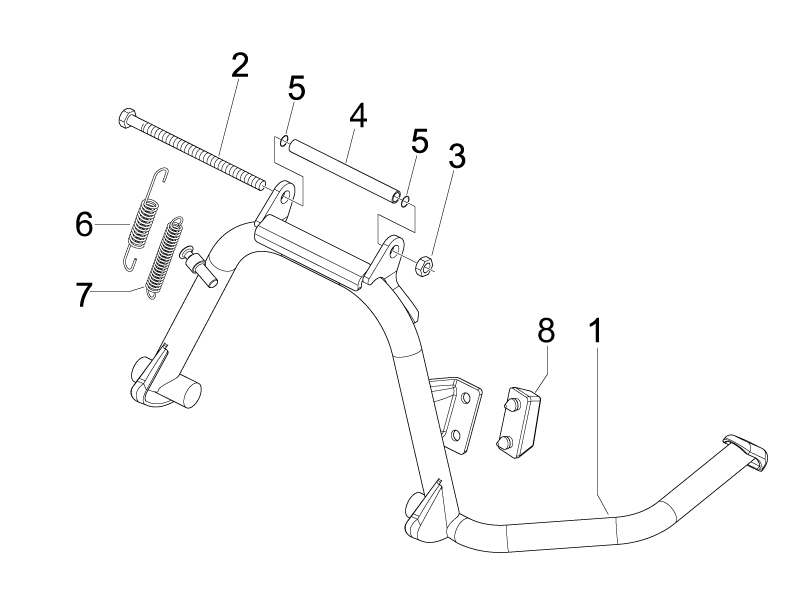 Vespa S 150 4T 2V no ABS E2 2007 NAFTA — Middenstandaard