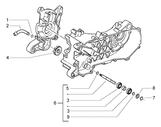 Piaggio Nrg Power DD — Waterpomp