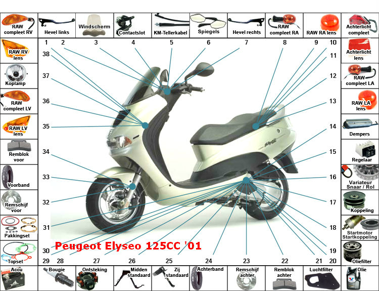 002 Elyseo 125CC '01 — Elyseo 125CC '01