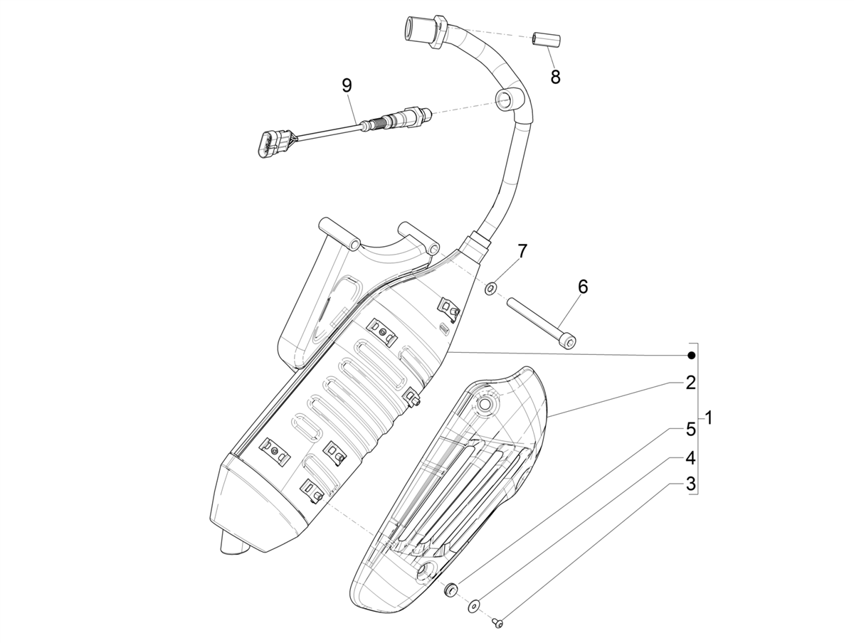 Vespa Primavera No ABS 50 4T 3VS E4 2017-2020 EMEA — Nademper