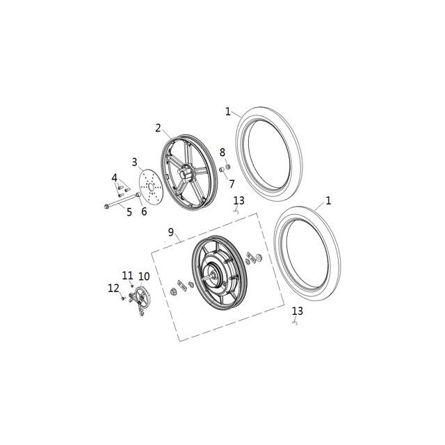 GEV1000 — Wielen V+A