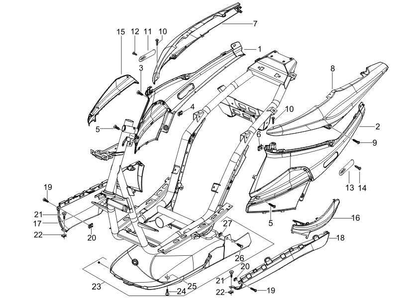Nrg Power DT Serie Speciale 2007 EMEA — Zijafdekking - spoiler