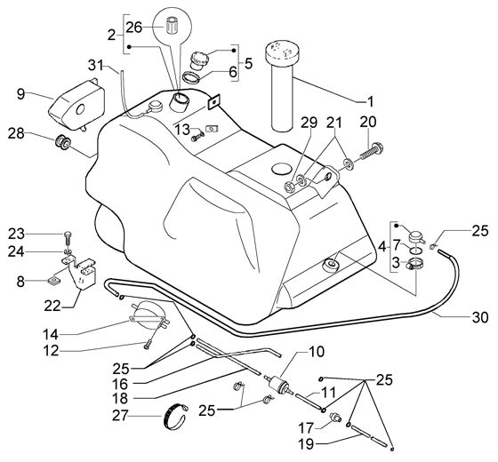 Brandstoftank
