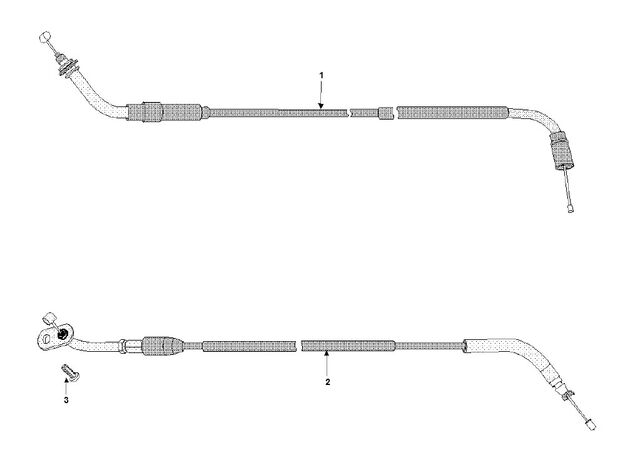 Kilometertellerkabel - Buddyseatkabel