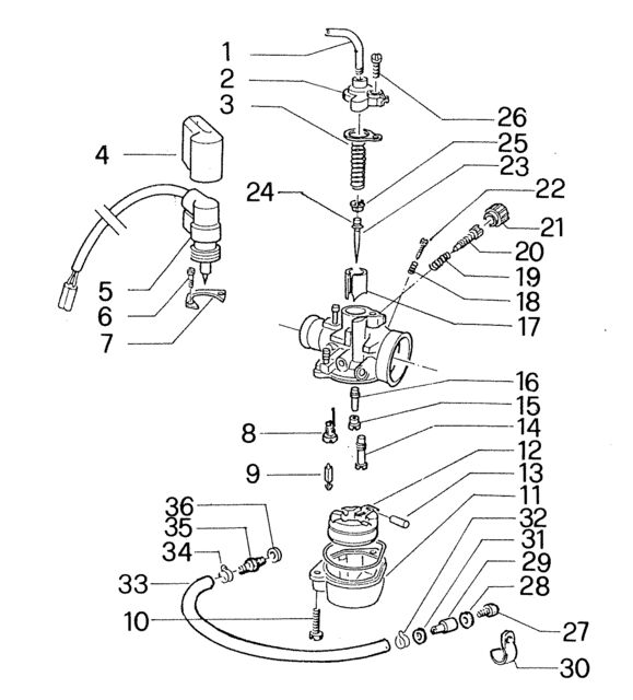 Carburateur 1/2