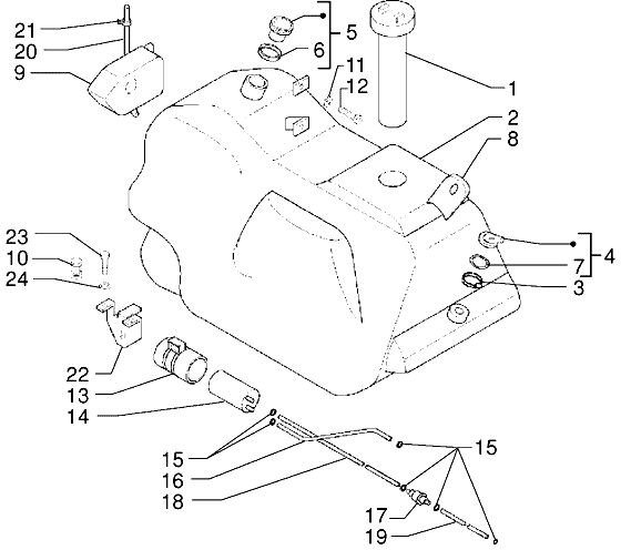 Brandstoftank