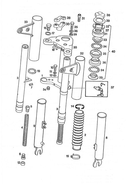 Voorvork a3/a35
