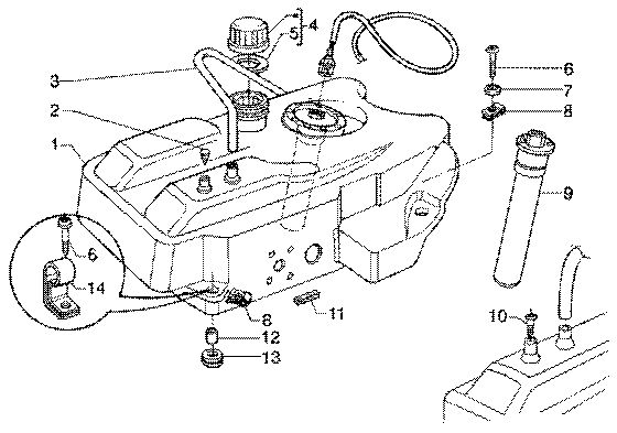 Brandstoftank