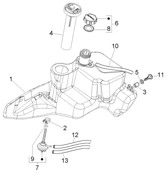 Brandstoftank