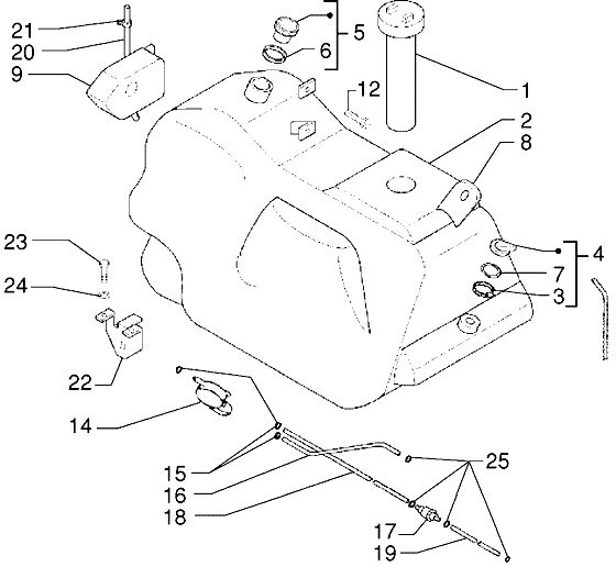 Brandstoftank