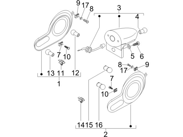 Achterlichten - Knipperlichten