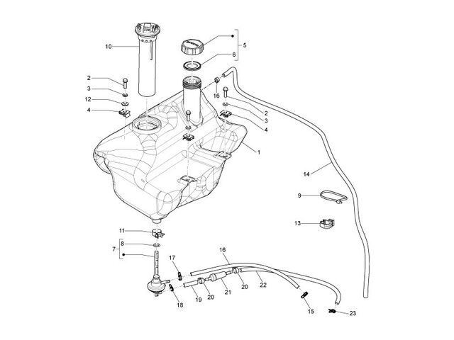 Brandstoftank
